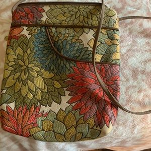 Danny K tapestry crossbody bag.